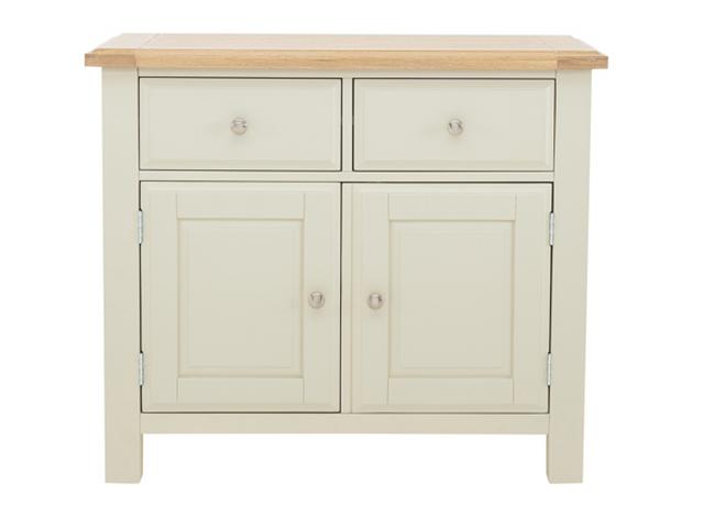 Small painted and wooden sideboard