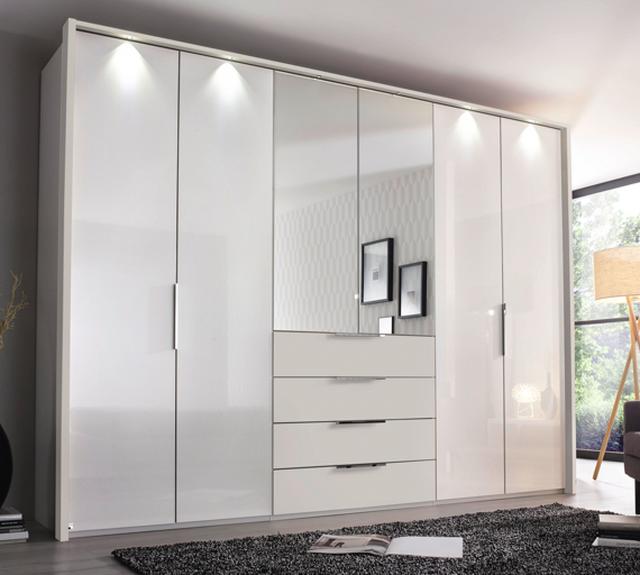 Bedroom colour scheme ideas – grey wardrobe