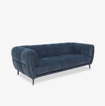 Sienna Fabric 3 Seater Sofa