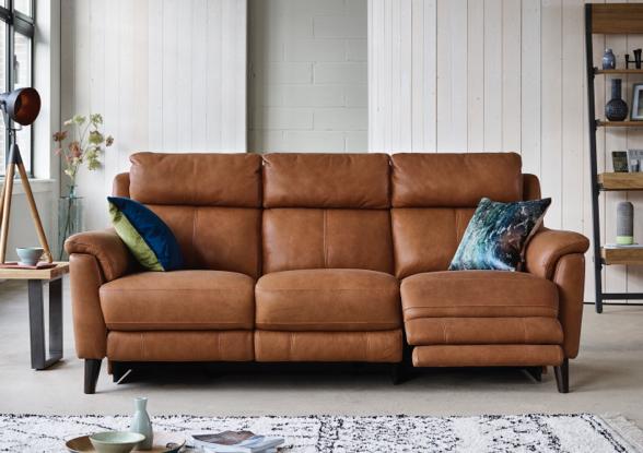 World market 2024 leather couch