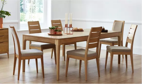 Ready made dining table and deals chairs