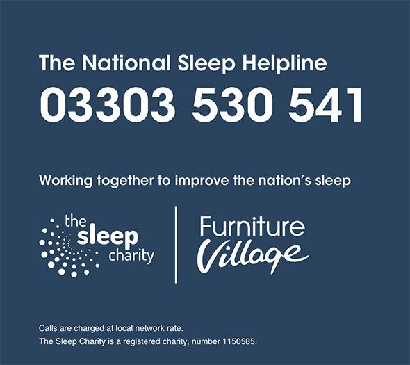 The national sleep helpline 03303 530 541