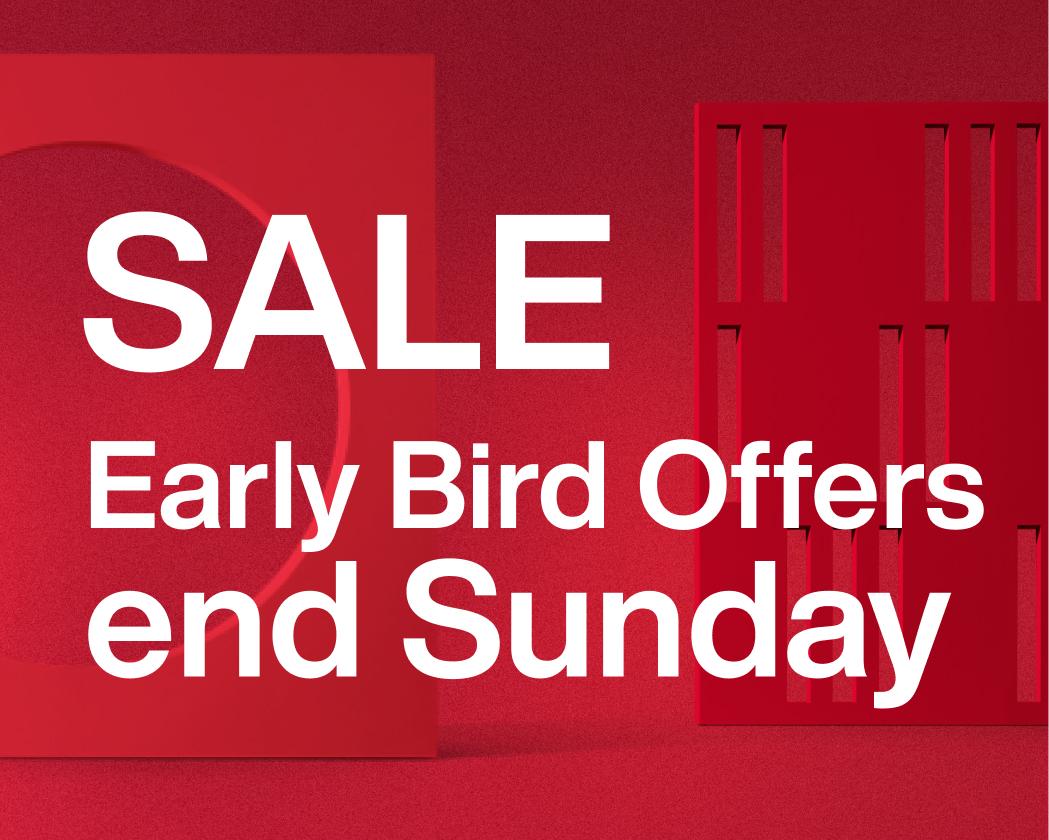 Don’t miss our best deals yet