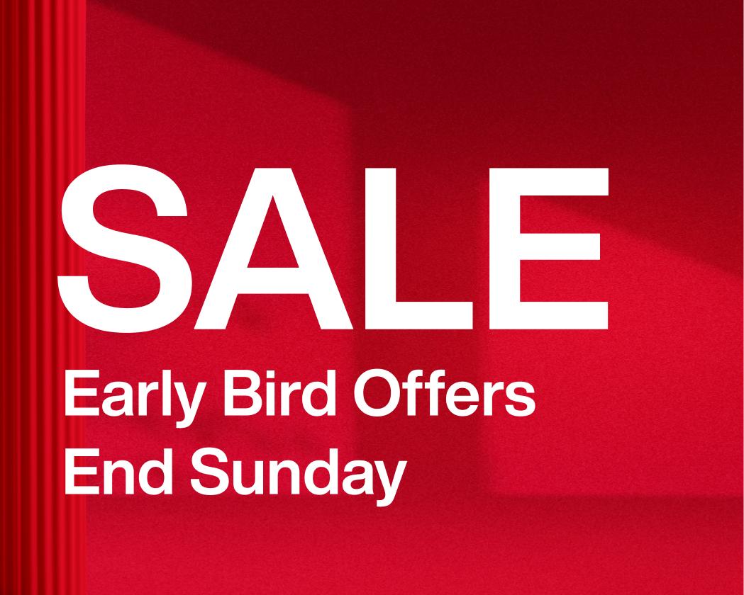 Don’t miss our best deals yet