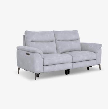Morgan Fabric 3 Seater Power Recliner Sofa