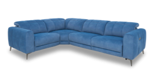 Recliner corner sofas
