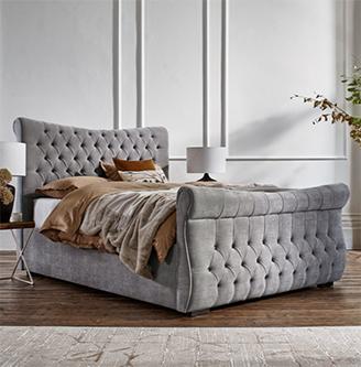 Lance Right Hand Side Opening Ottoman Bed Frame