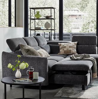 Snooze Corner Sofa Bed with Chaise End Storage
