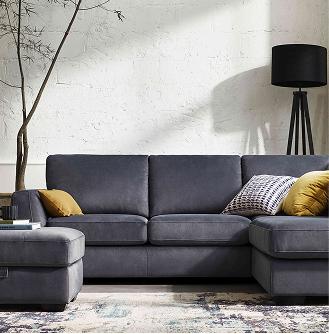 Dinky Fabric Corner Chaise End Sofa