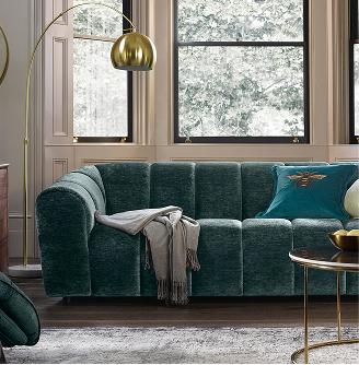 Rhianna 3 Seater Fabric Sofa