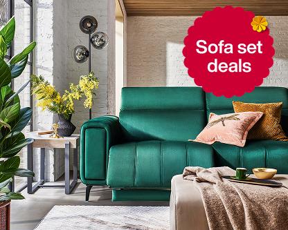 Shop huge savings on sofa sets