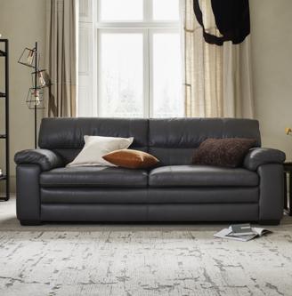 Cozee 3 Seater Pure Premium Leather Sofa