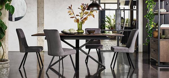 Shop our stylish dining range for a selection of contemporary and traditional options.