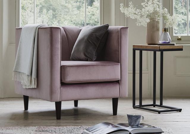 Lace Market accent chair. 