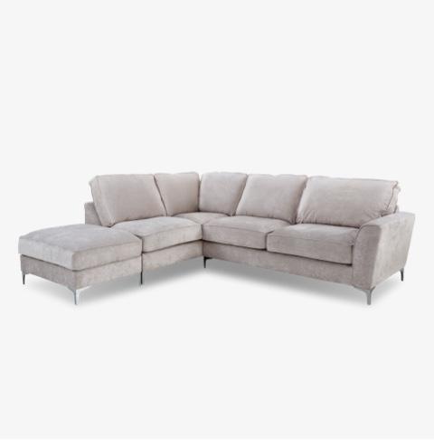 Legend Classic Back Fabric Corner Sofa