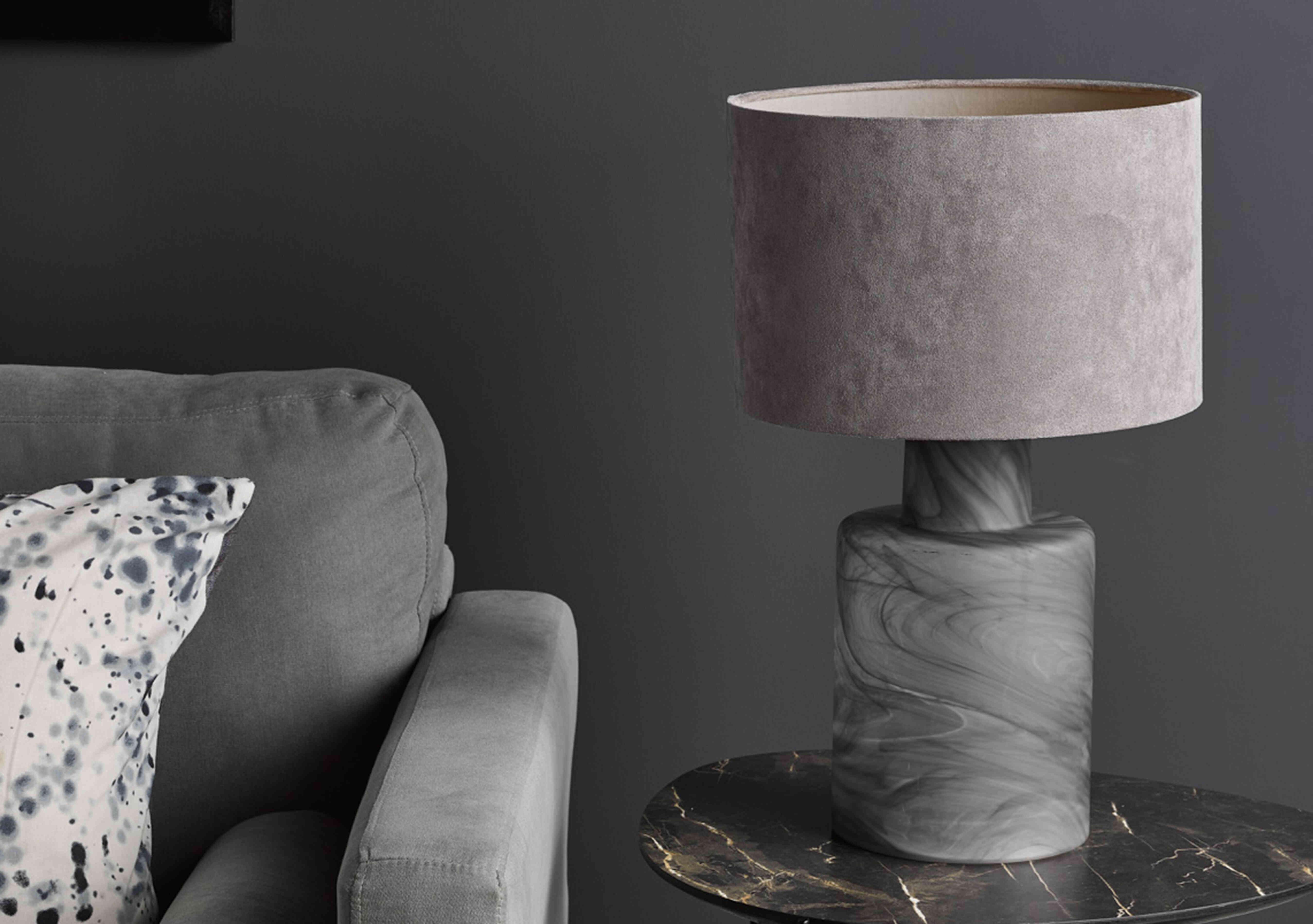 Alina Table Lamp in  on Furniture Village
