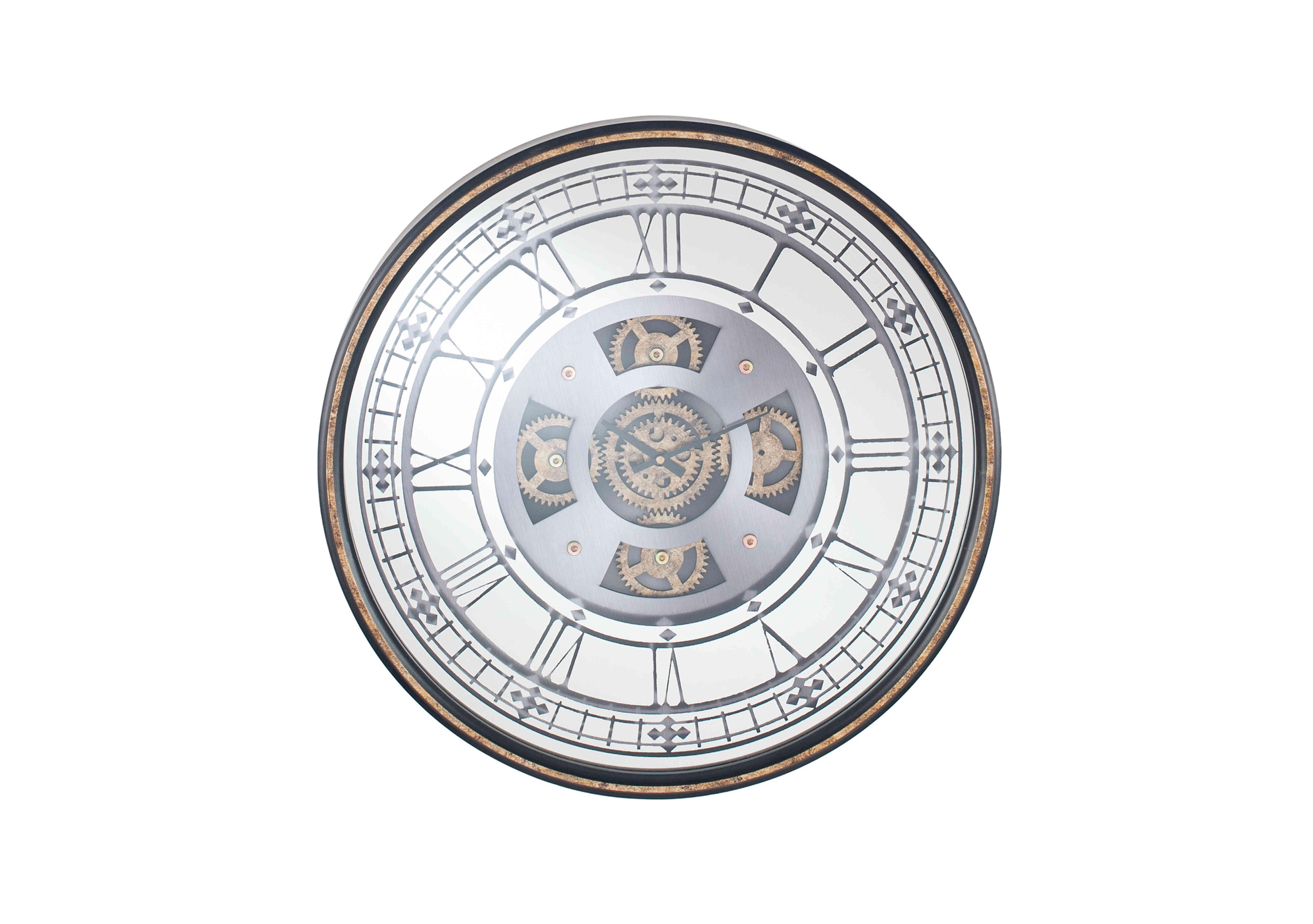 Adelia Cog Wall Clock in  on Furniture Village