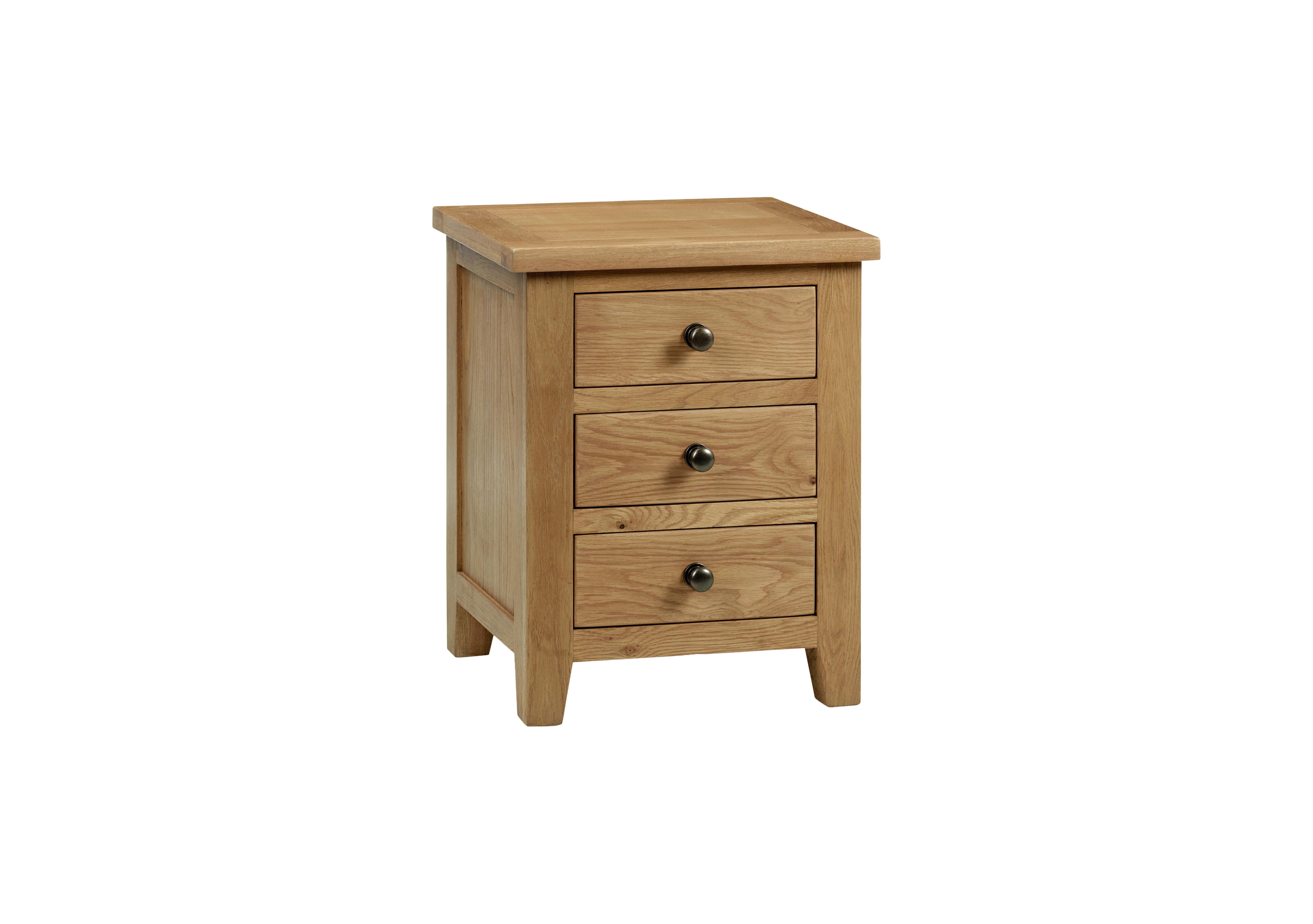 Addison 3 Drawer Bedside Cabinet in  on Furniture Village