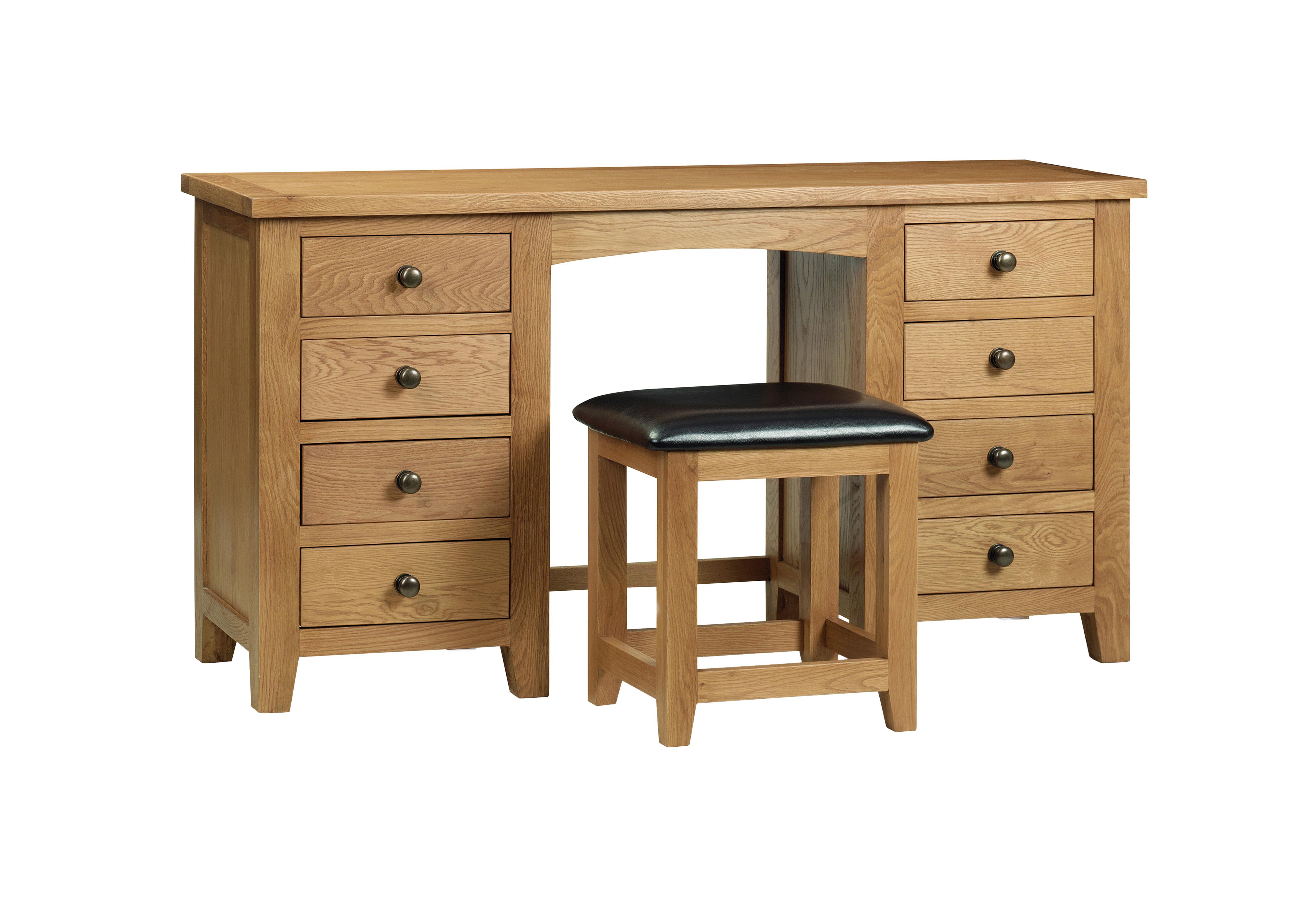Addison Twin Pedestal Dressing Table in  on Furniture Village