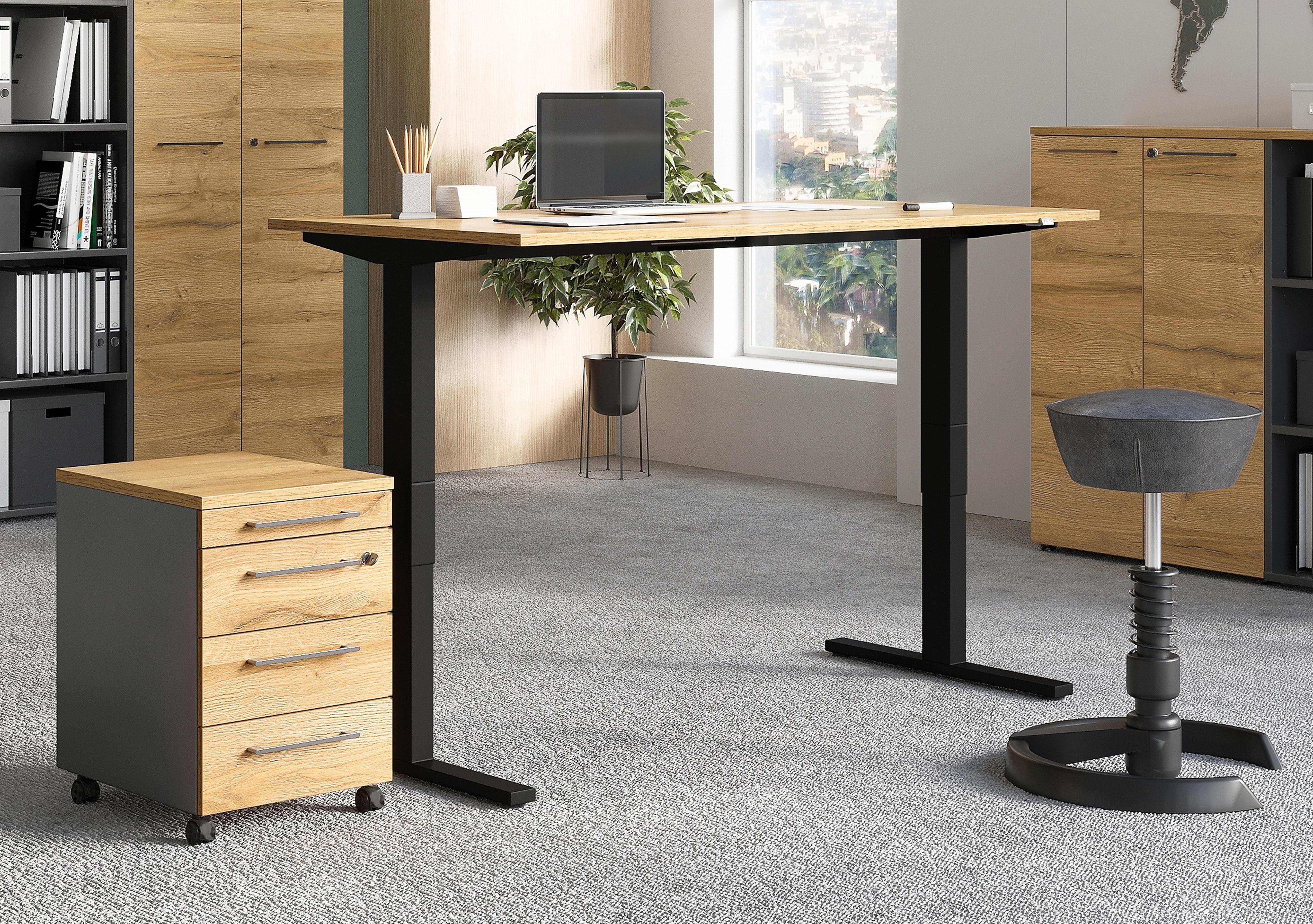 Agenda Height Adjustable Desk in  on Furniture Village