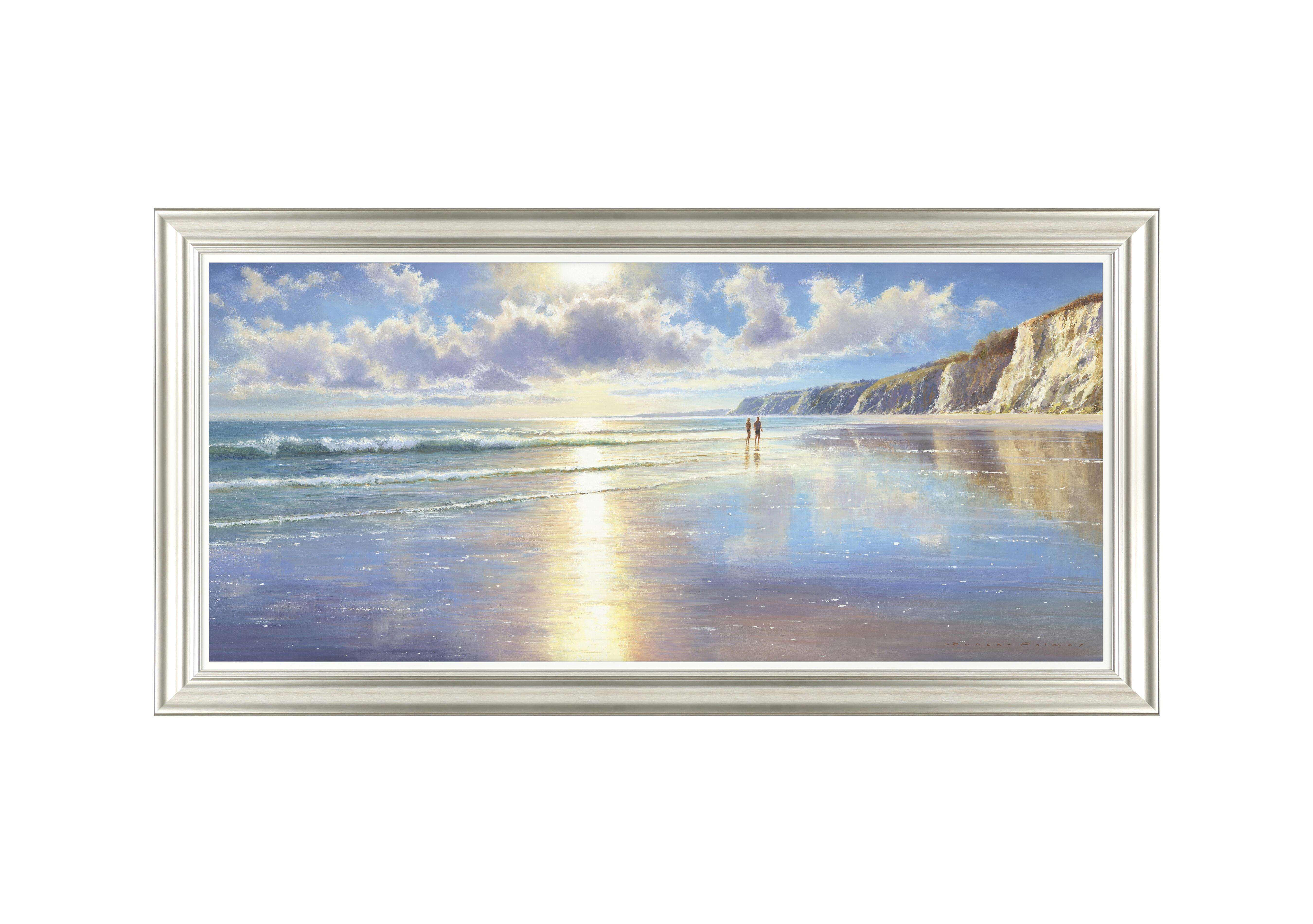 A Golden Moment Framed Picture in  on Furniture Village