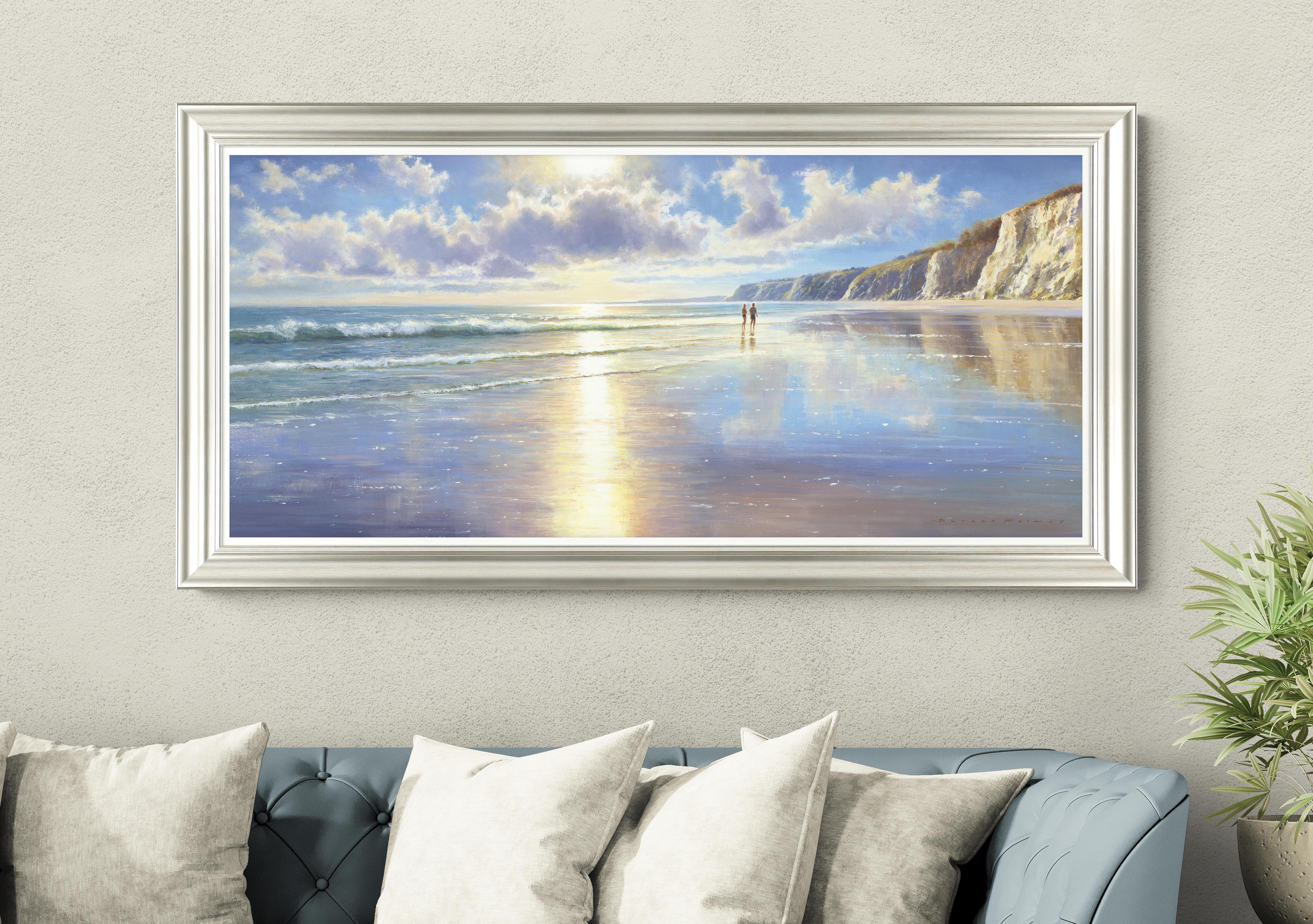 A Golden Moment Framed Picture in  on Furniture Village