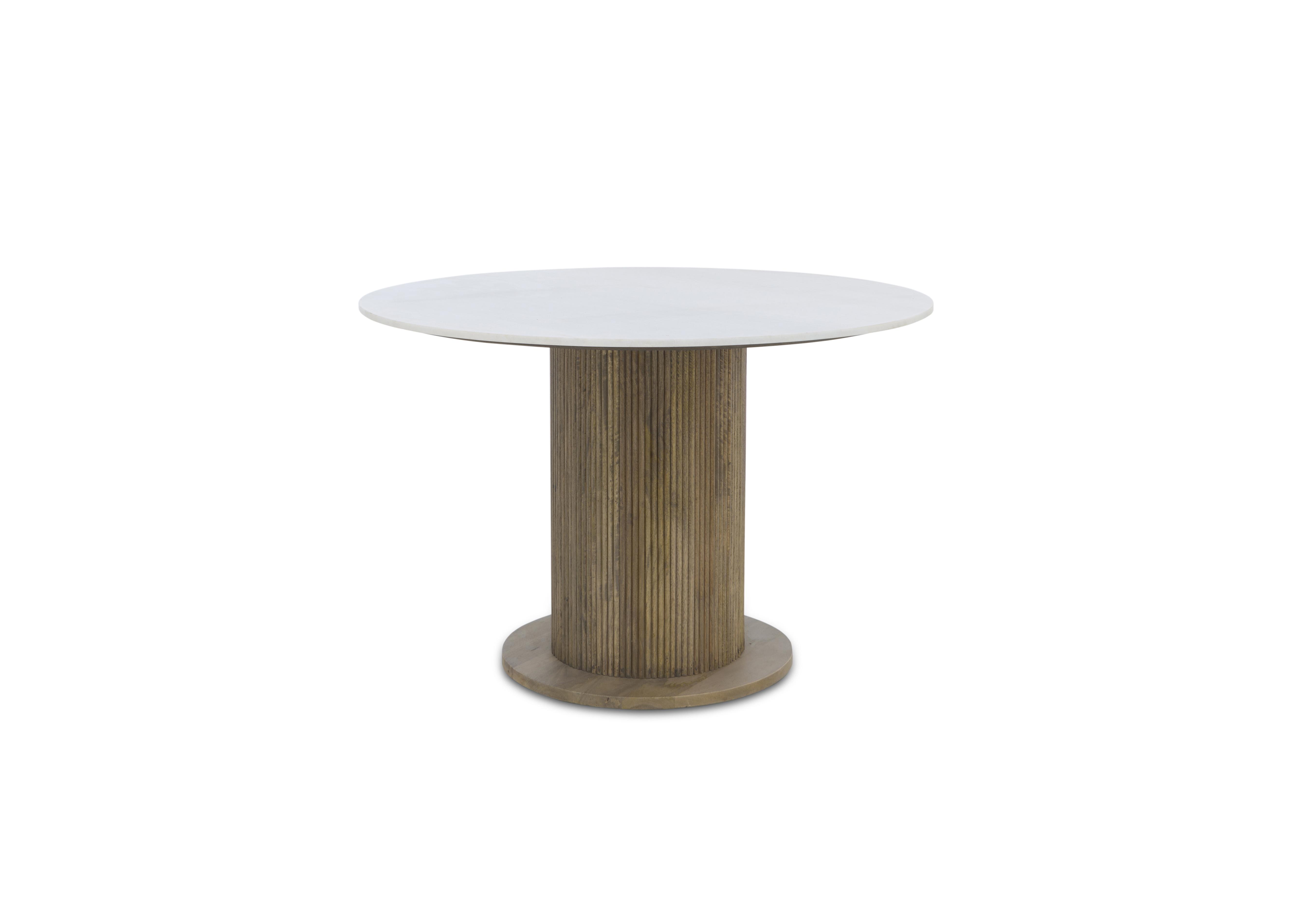 Aimar Round Dining Table in  on Furniture Village