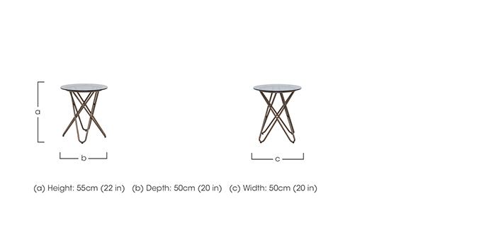 Aldo Lamp Table in  on Furniture Village