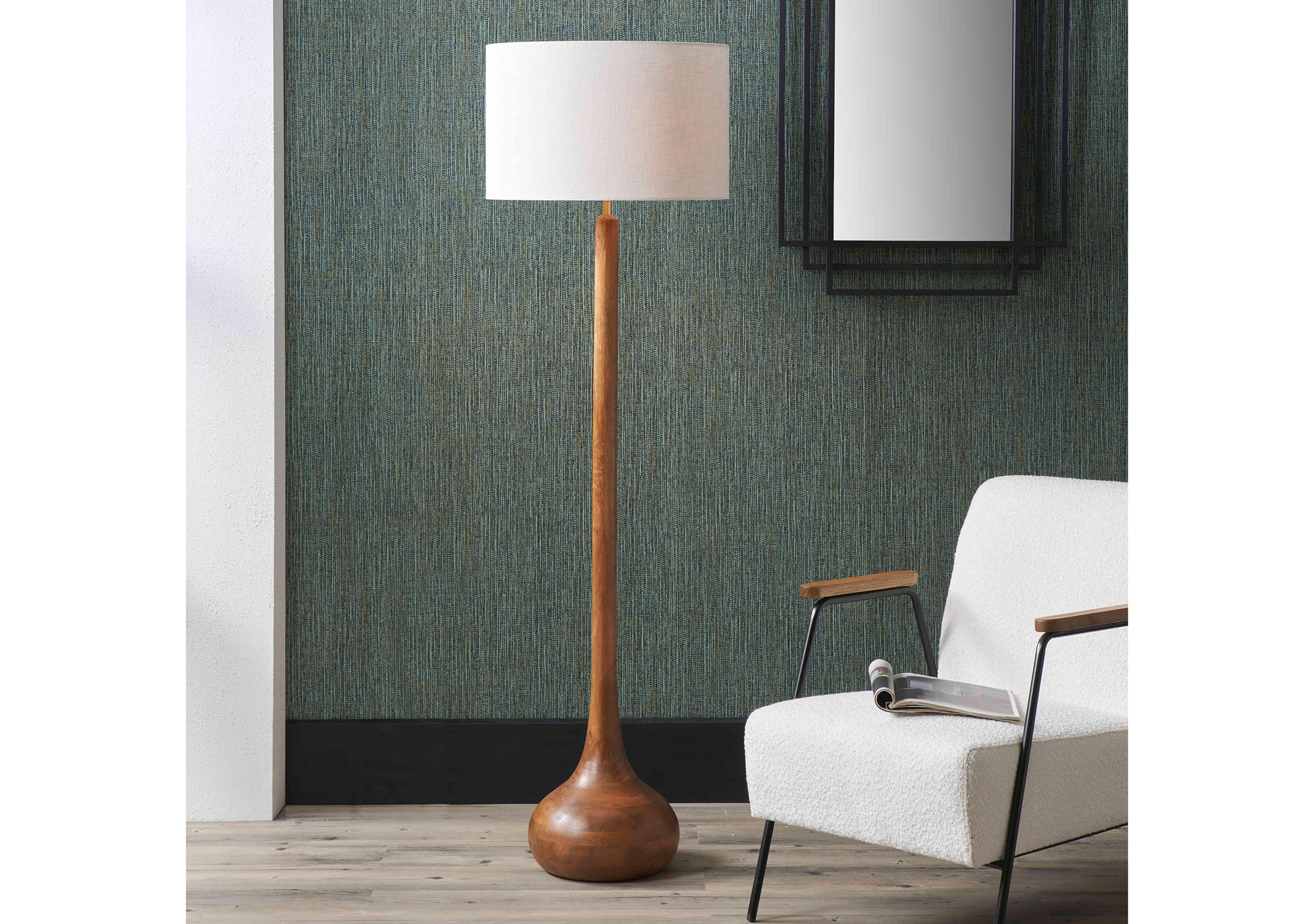 Alder Floor Lamp in  on Furniture Village