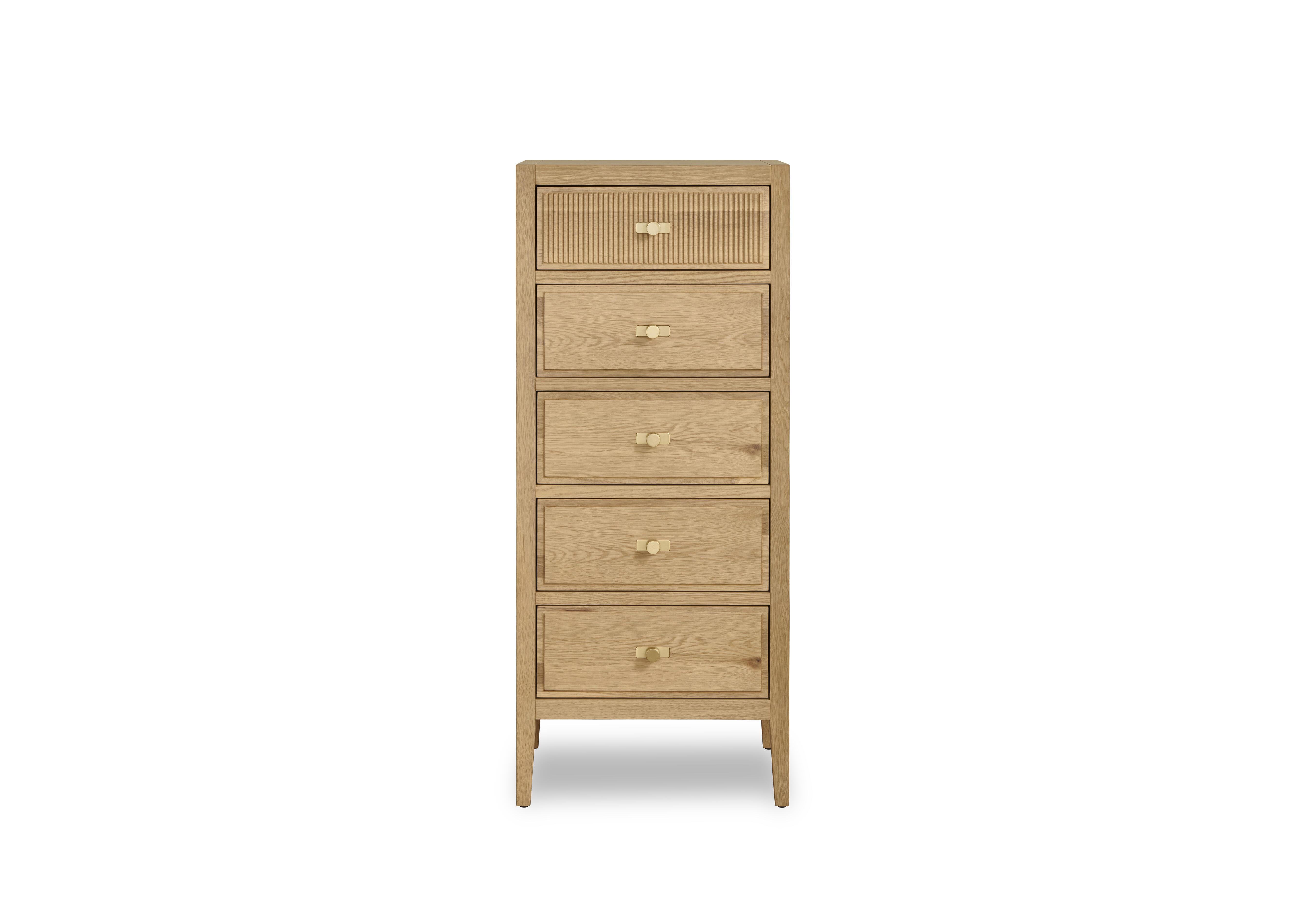 Alicent 5 Drawer Tallboy in  on Furniture Village