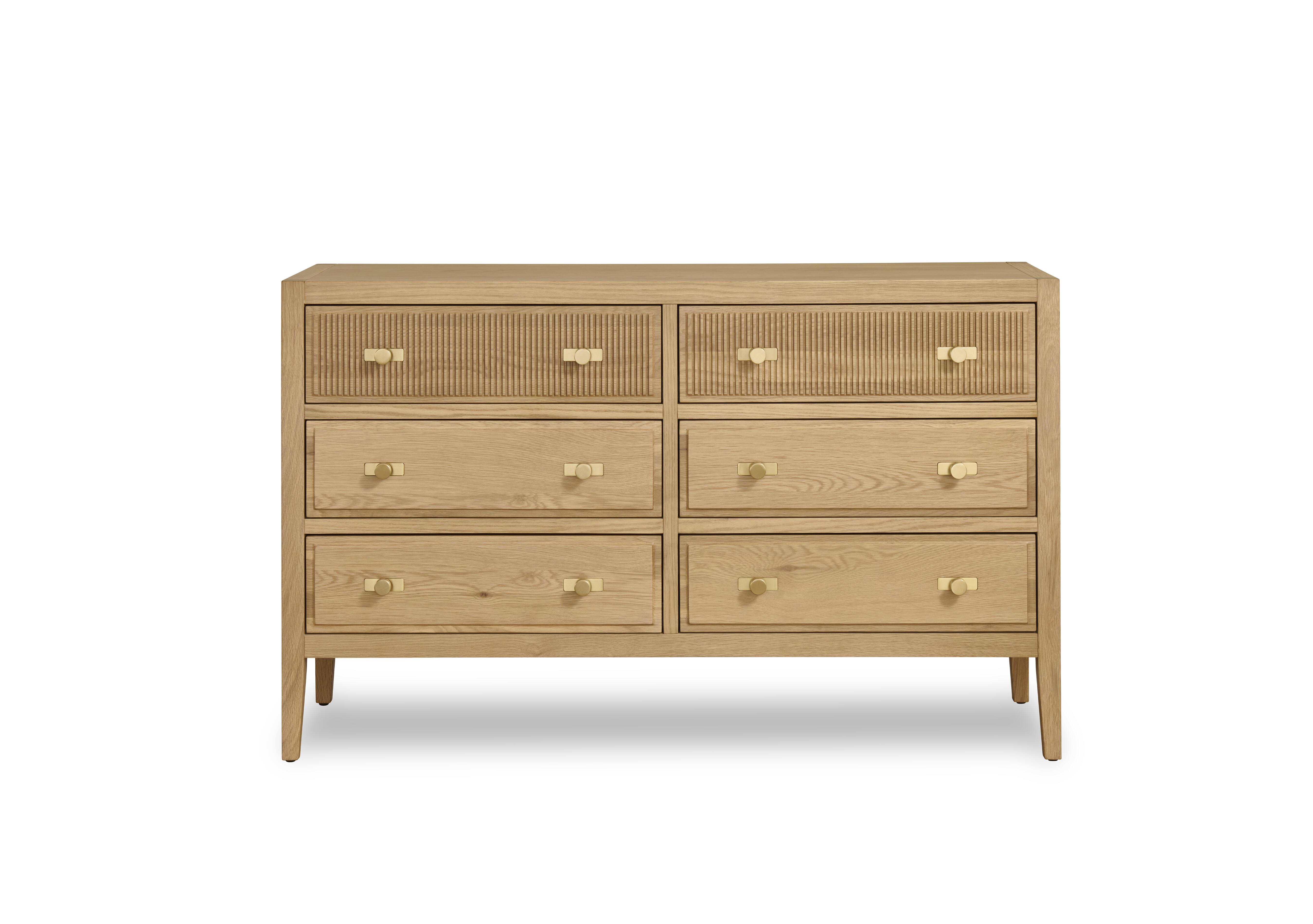 Alicent 3+3 Drawer Wide Chest in  on Furniture Village
