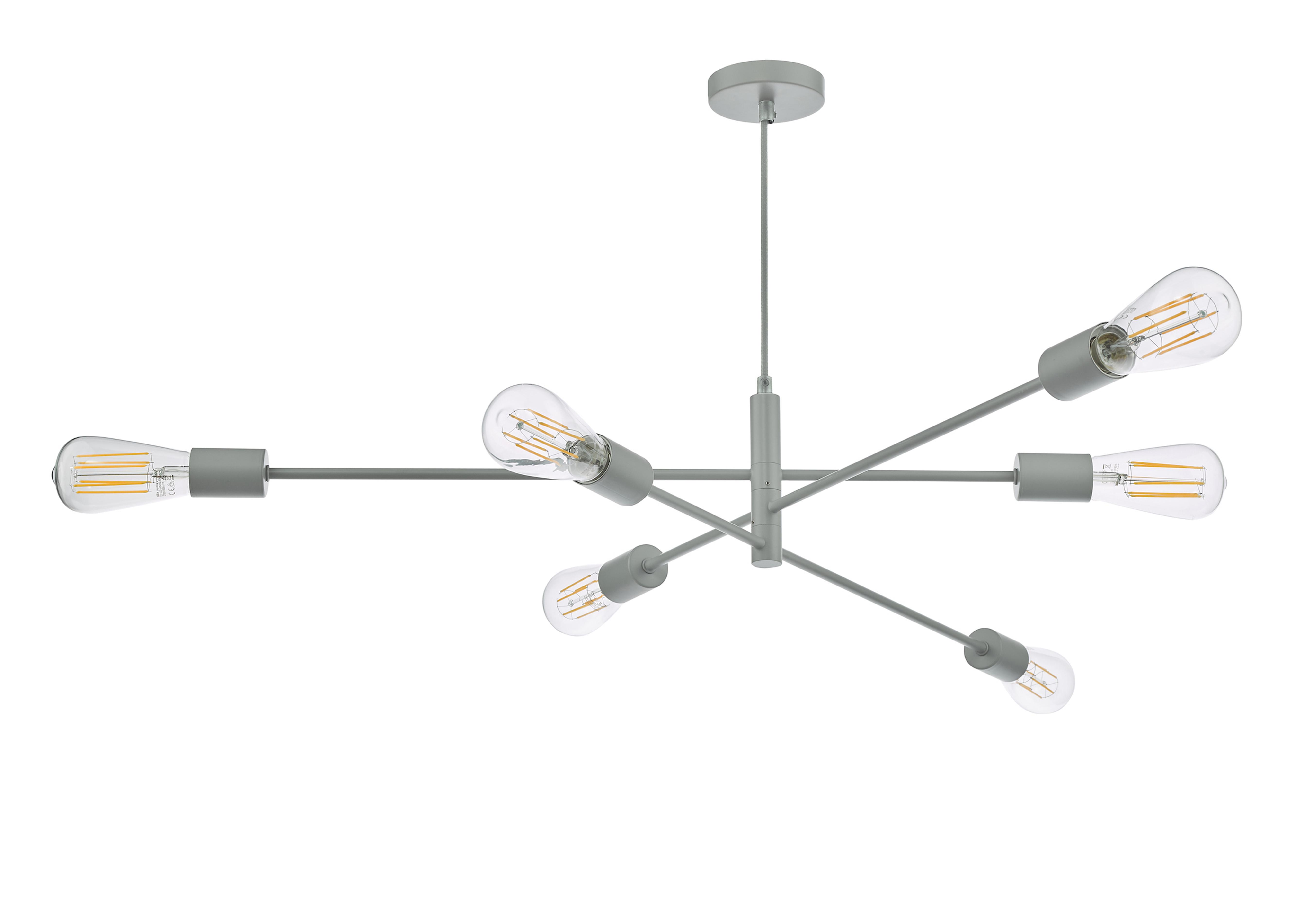 Alana 6 Light Pendant in  on Furniture Village