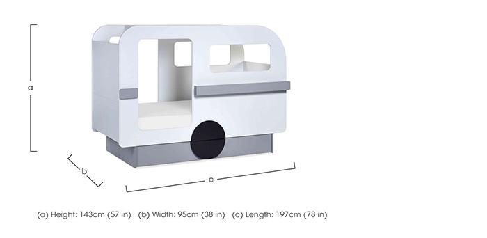 Alora Caravan Bed in  on Furniture Village