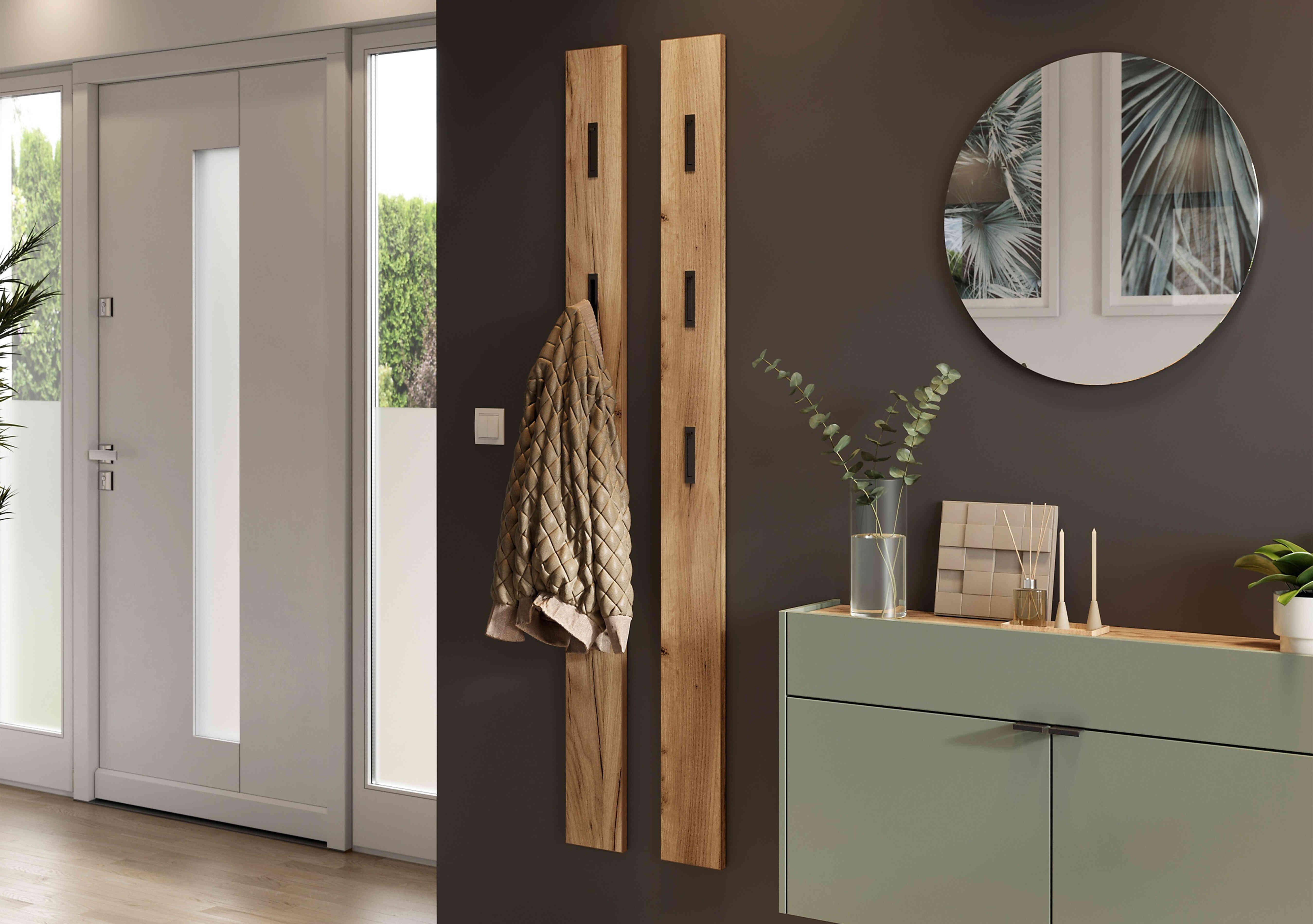 Ameca Round Wall Mirror in  on Furniture Village
