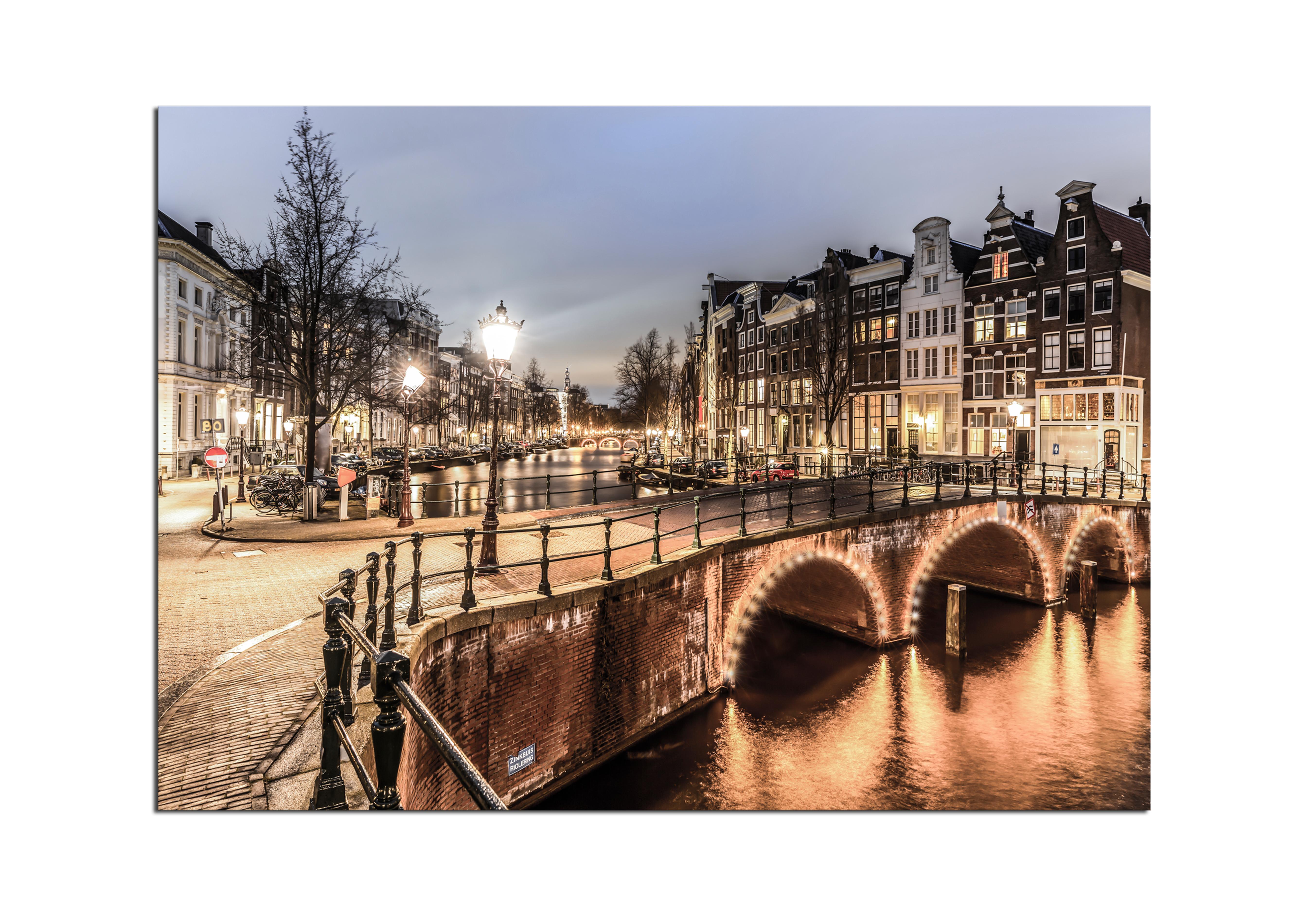 Amsterdam Glass Picture in  on Furniture Village