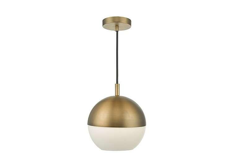 Amos One Light Pendant in  on Furniture Village