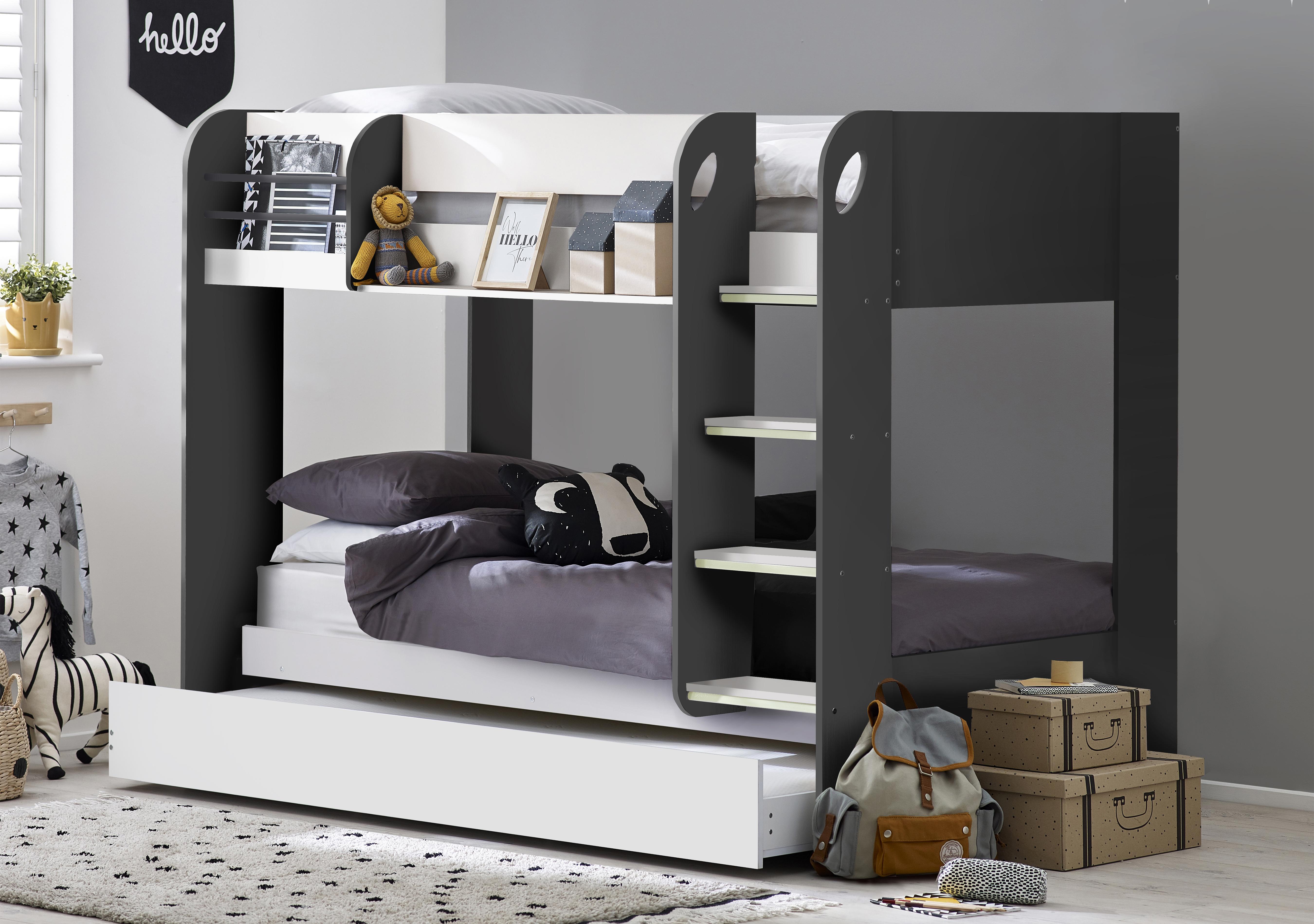 Anna Mid Sleeper with Desk and Storage in  on Furniture Village