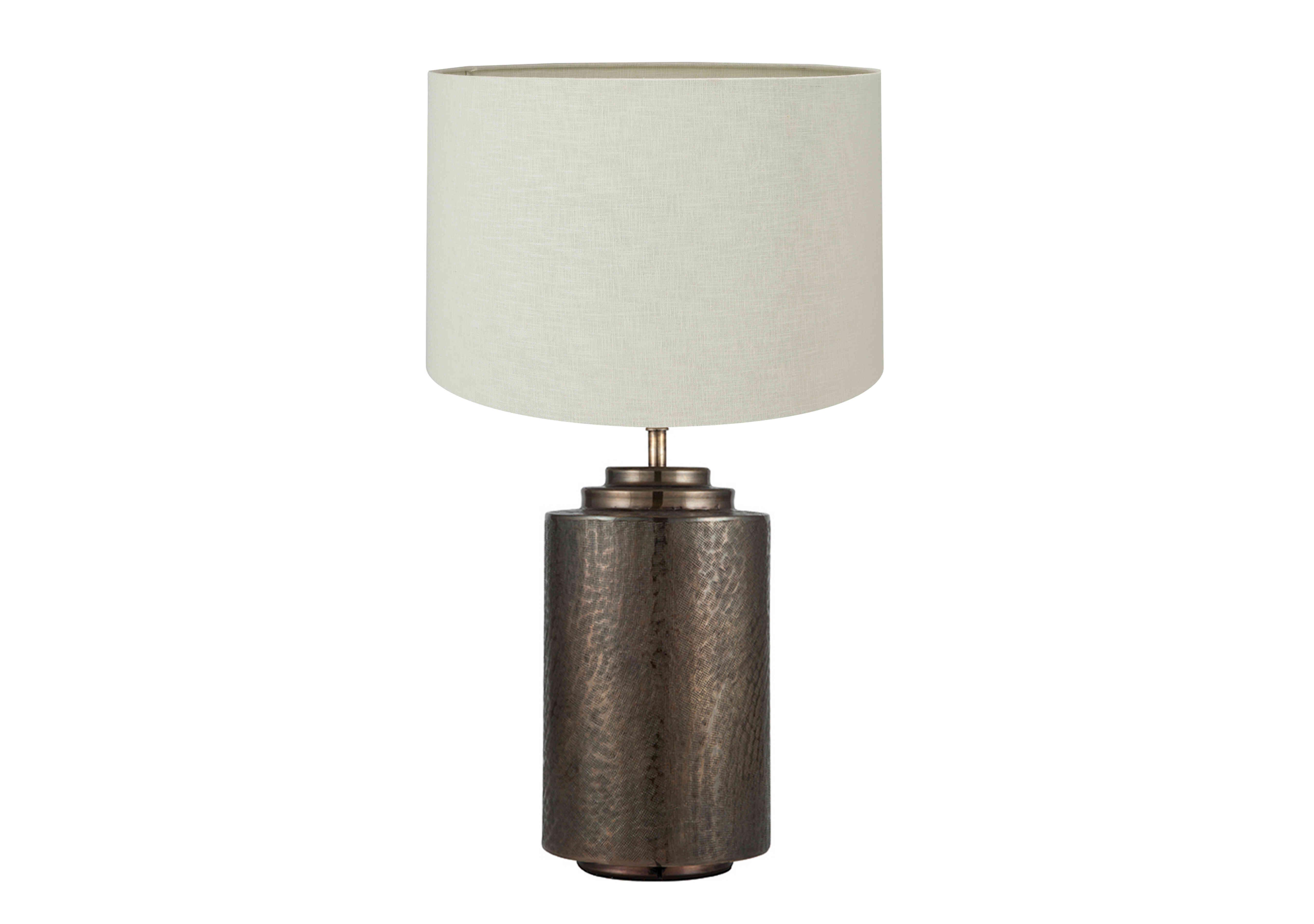 Anzio Table Lamp in  on Furniture Village