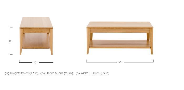 Artisan Coffee Table in  on Furniture Village