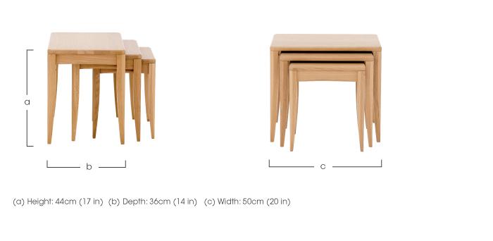 Artisan Nest of Tables in  on Furniture Village