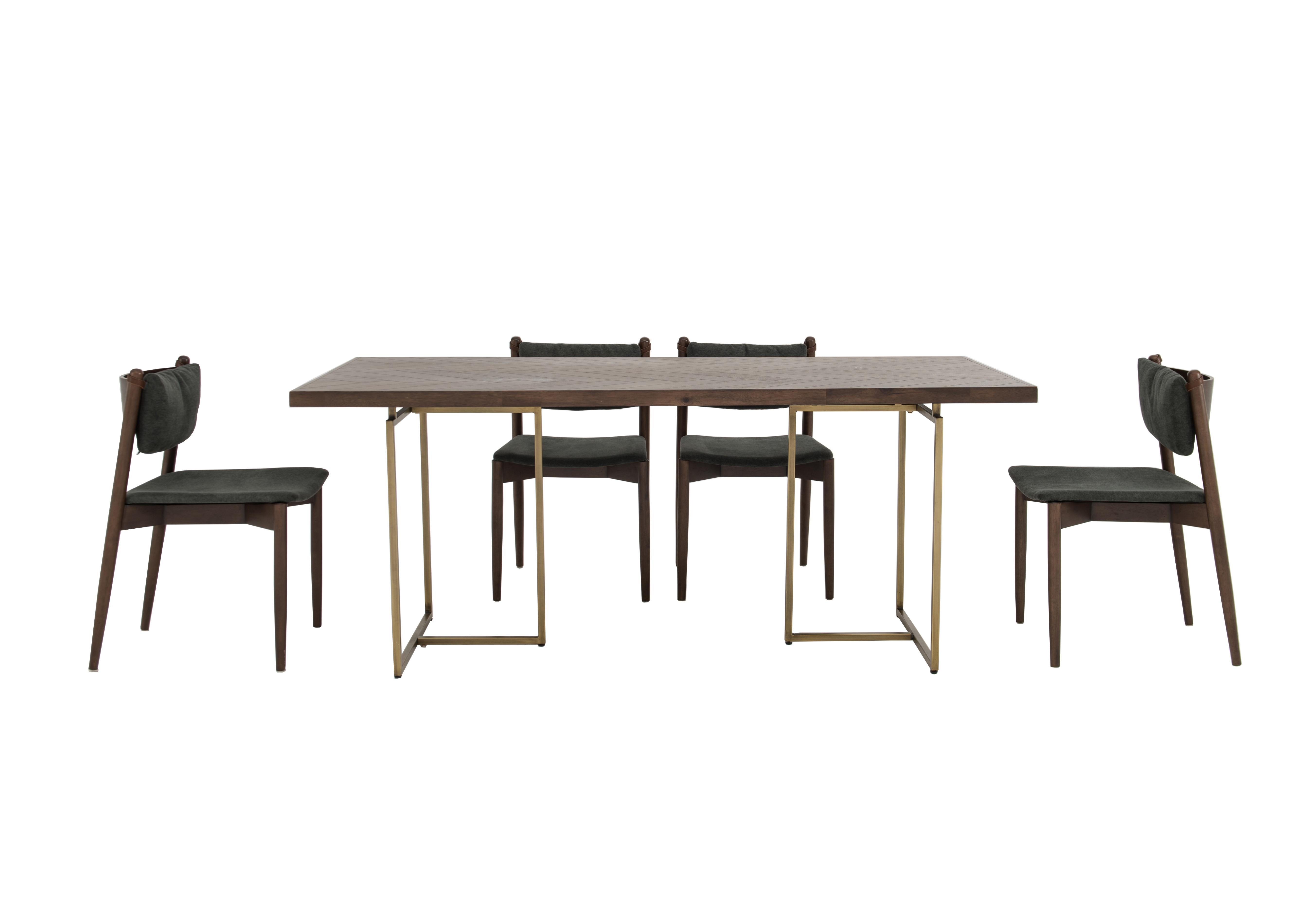 Art Deco Table and 4 Dining Chairs in  on Furniture Village