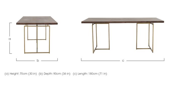 Art Deco Dining Table in  on Furniture Village