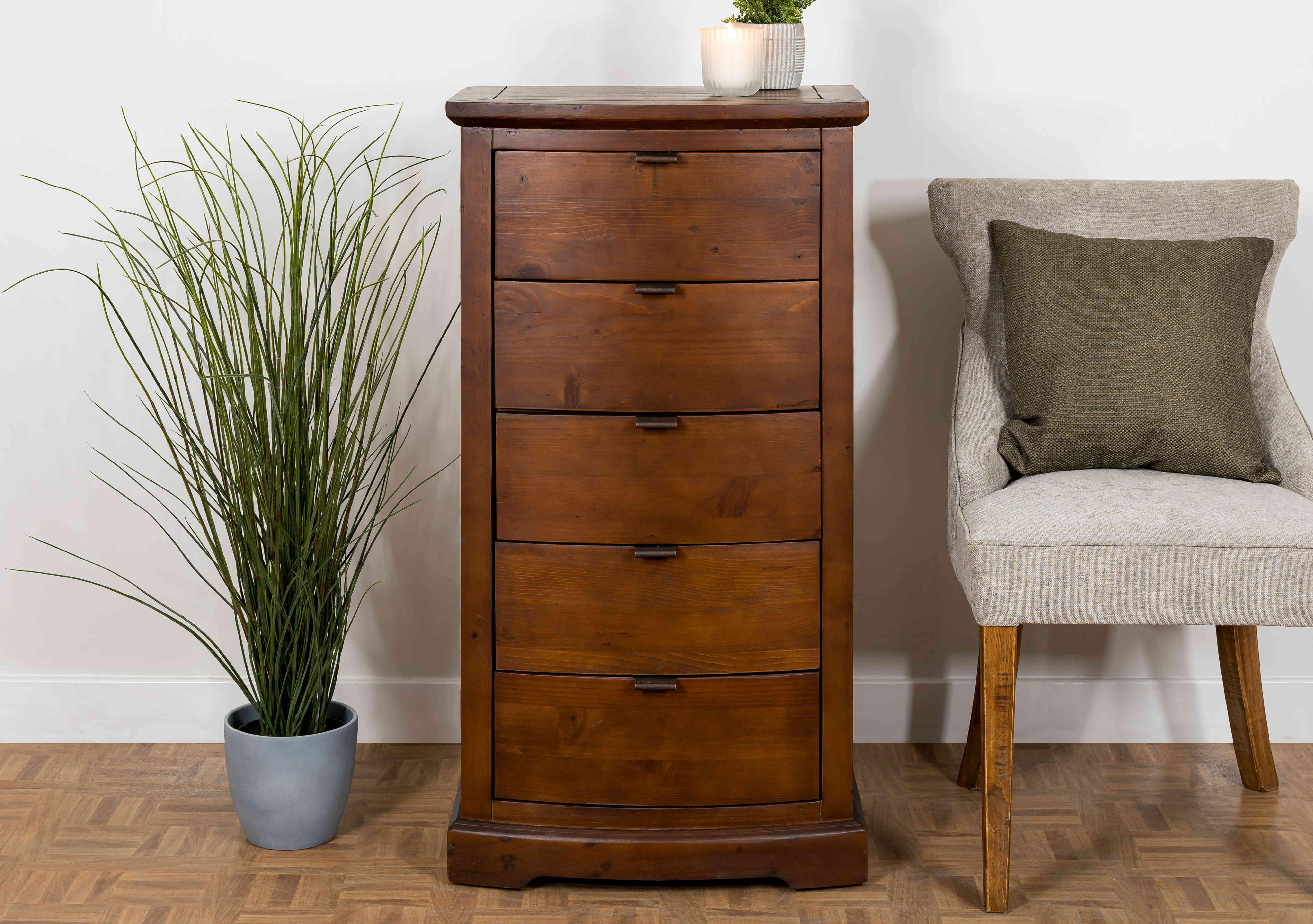 Arthur 5 Drawer Tall Chest in  on Furniture Village
