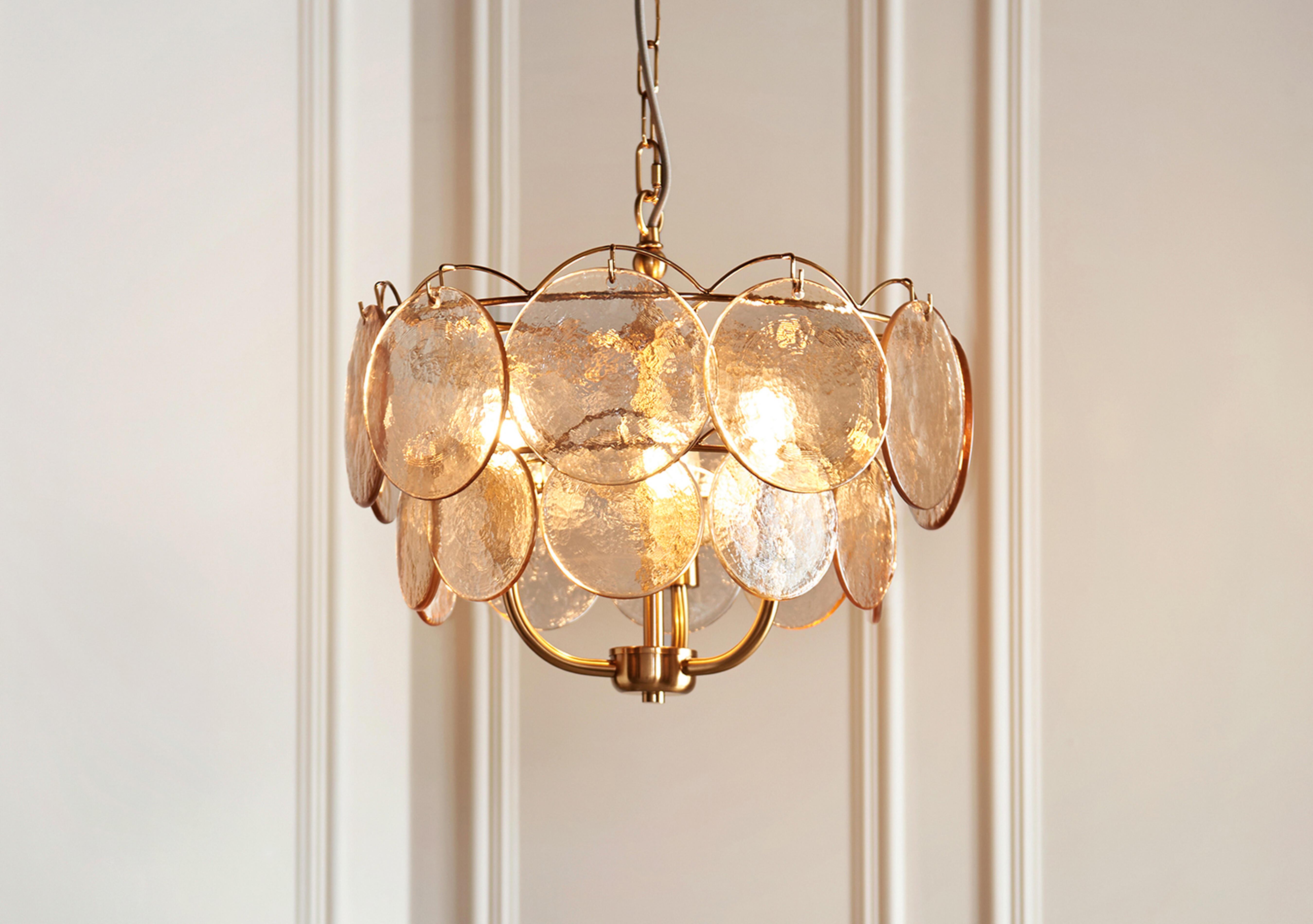 Aruba 3 Light Ceiling Pendant in  on Furniture Village