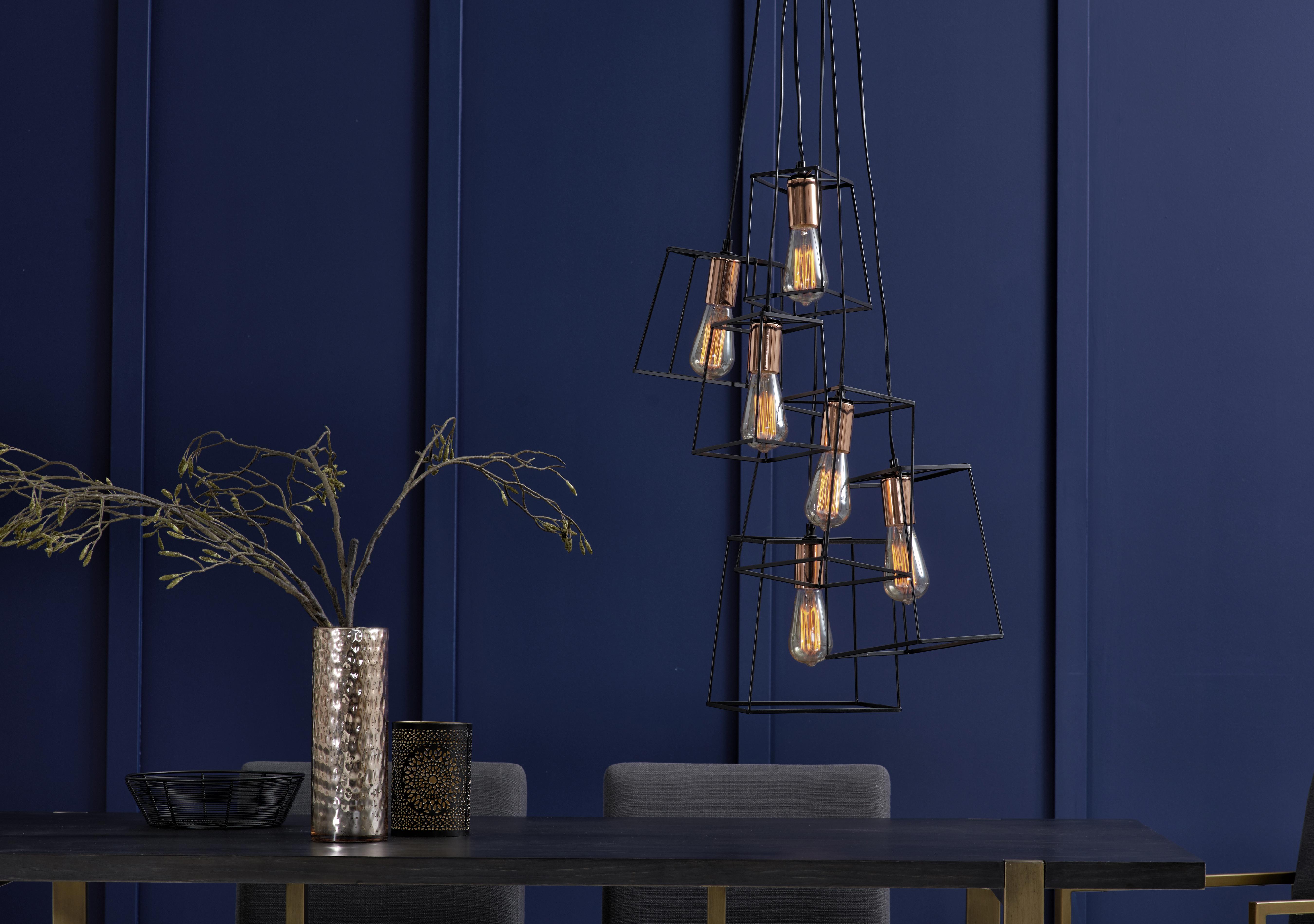 Asher 6 Light Cluster Pendant in  on Furniture Village