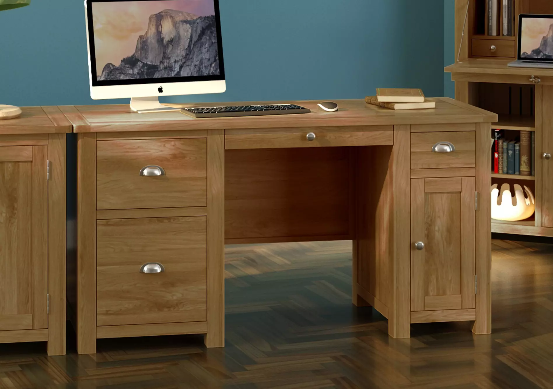 Atlantic Double Pedestal Desk