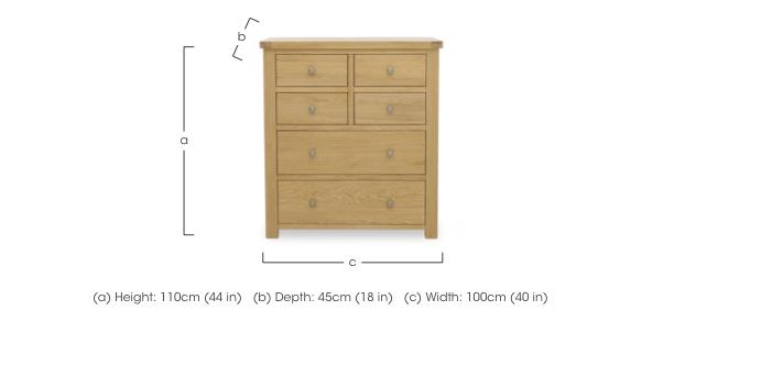 Augusta 4+2 Drawer Chest in  on Furniture Village