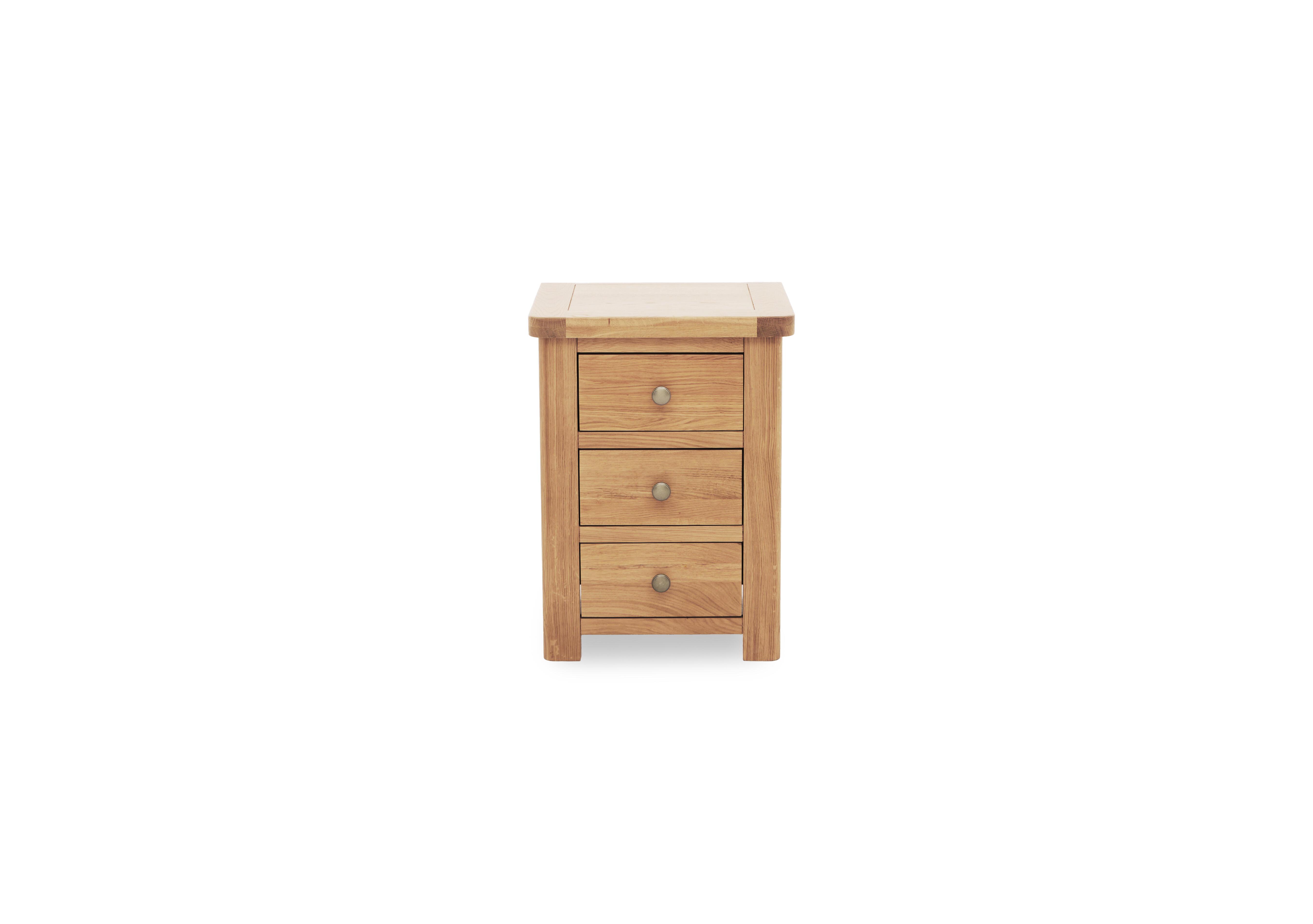 Augusta 3 Drawer Bedside Cabinet in  on Furniture Village