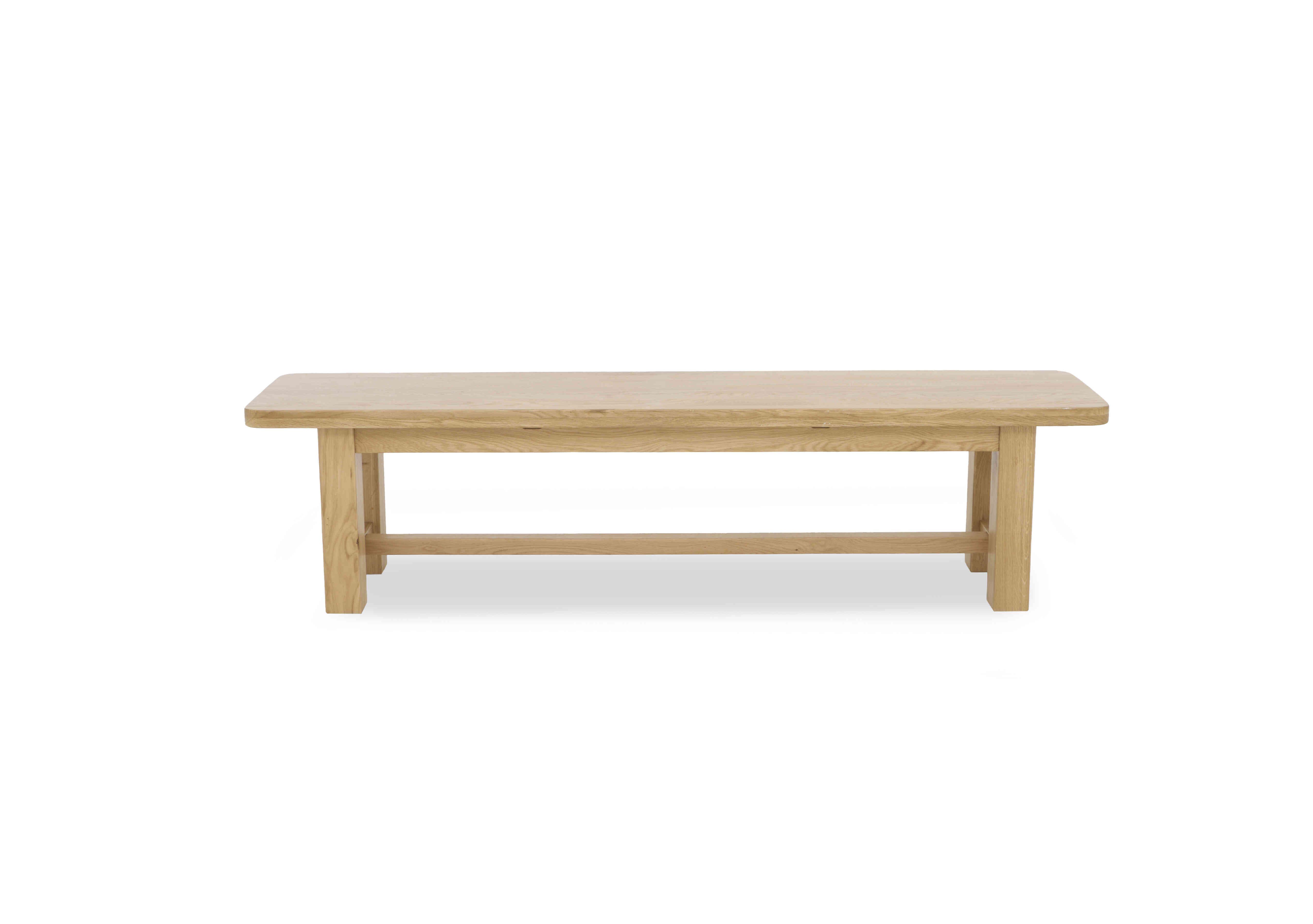 Augusta 180cm Wooden Dining Bench in  on Furniture Village