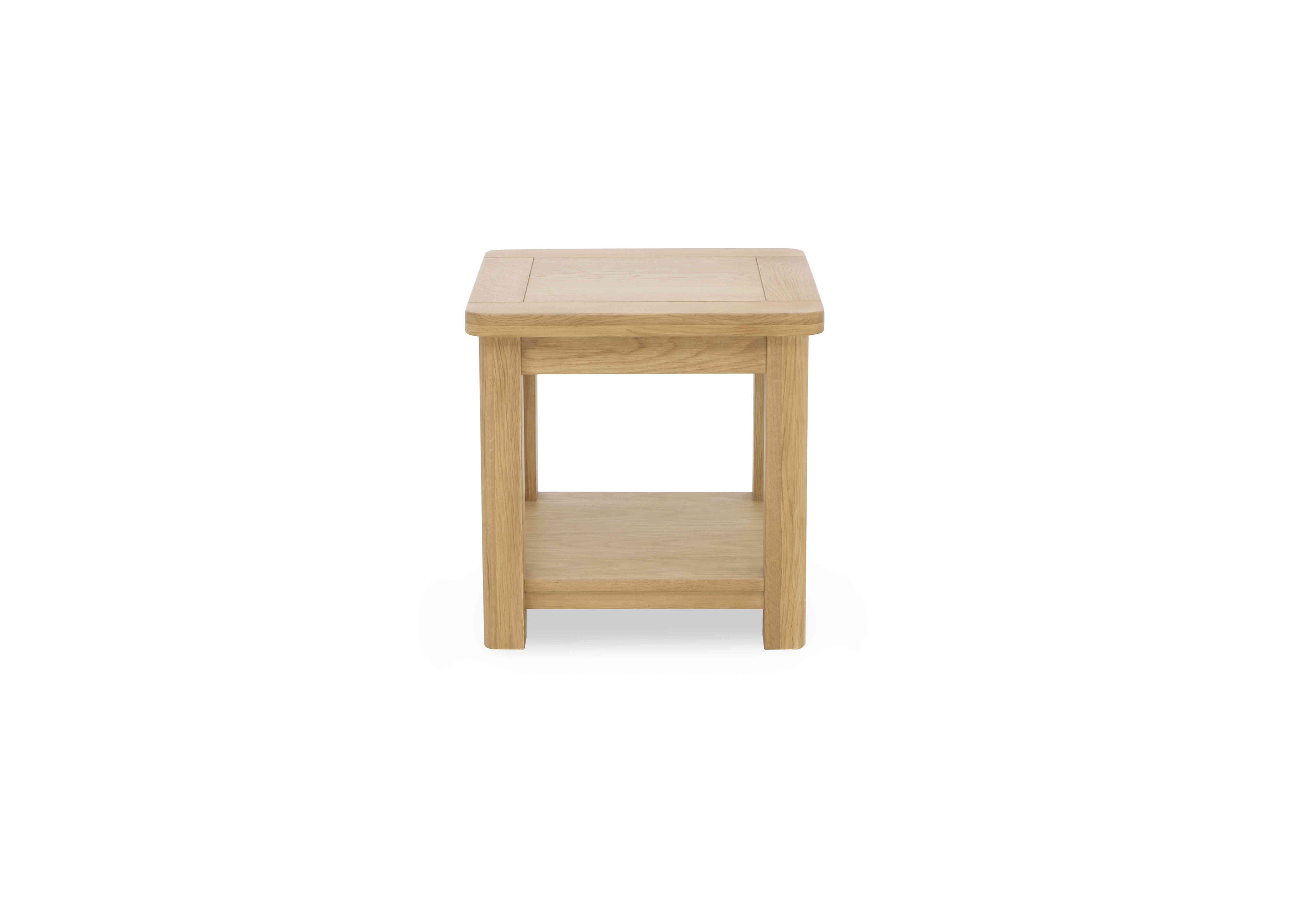 Augusta Lamp Table with Shelf in  on Furniture Village